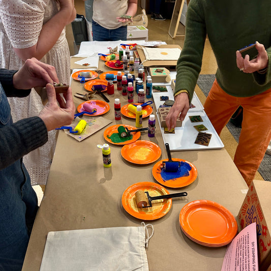 Cast Away DIY- Stamp a Project Bag!