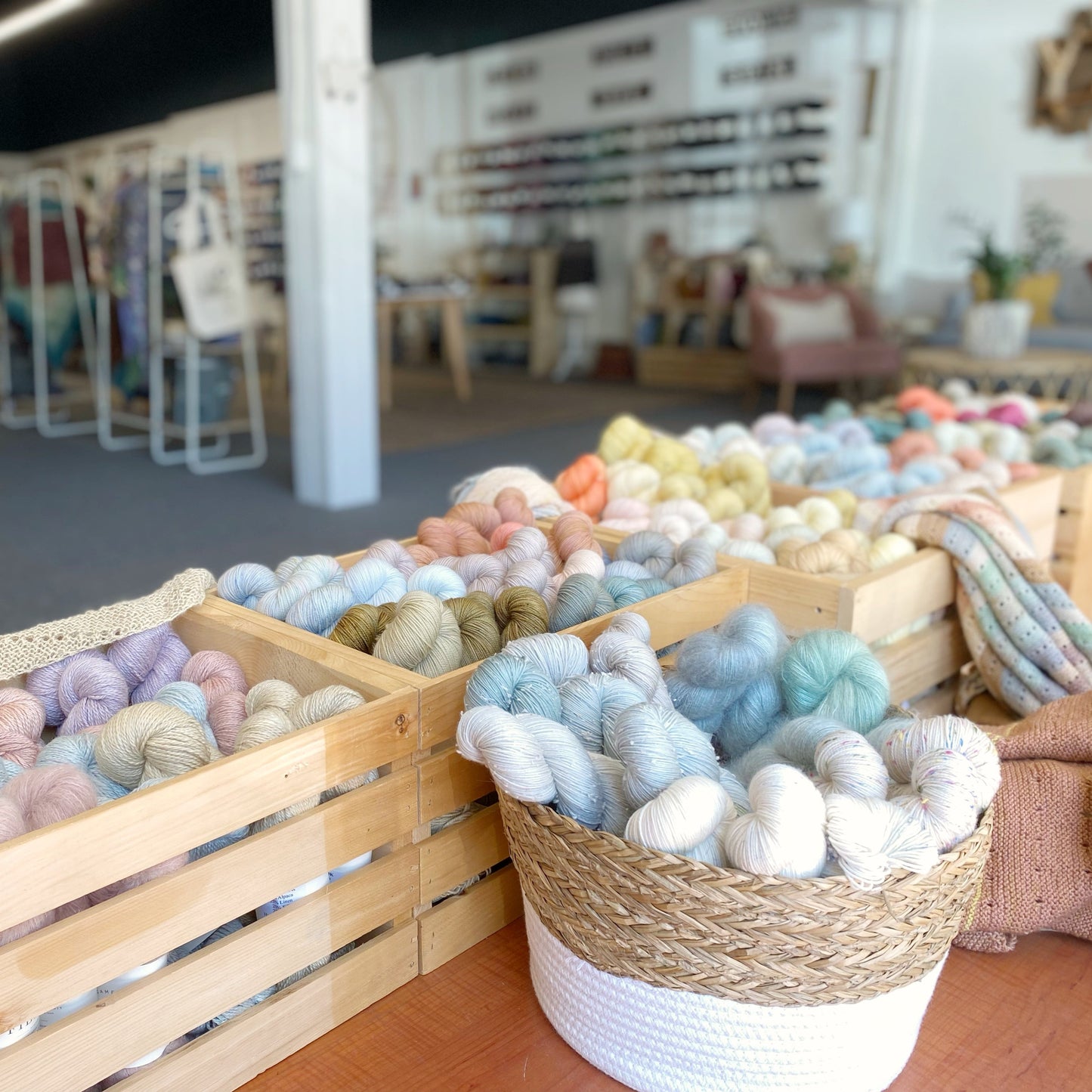 Playful Day Yarn Trunk Show at Fiber Circle Studio