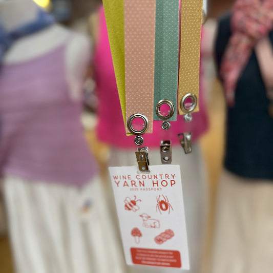 2025 Yarn Hop Lanyard