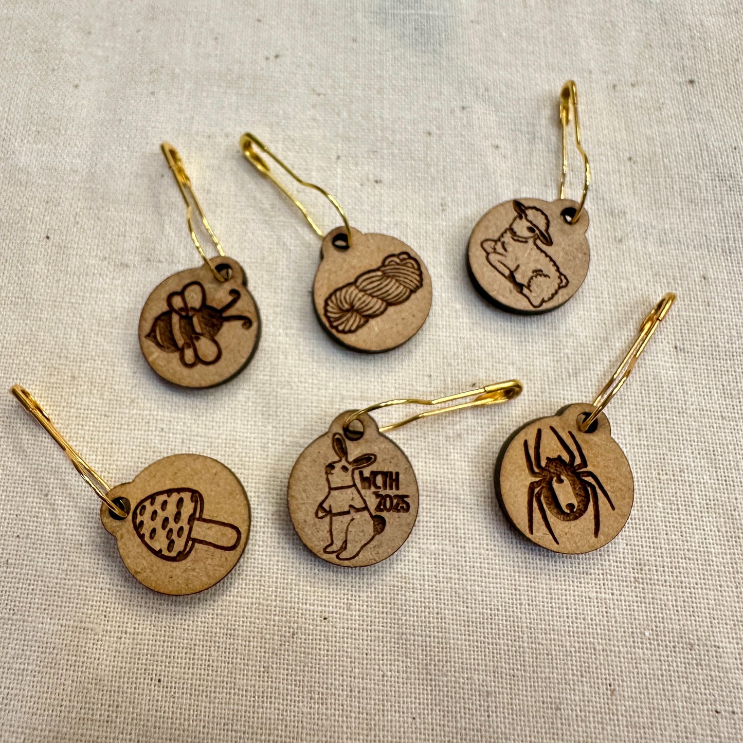 2025 Yarn Hop Stitch Marker Set
