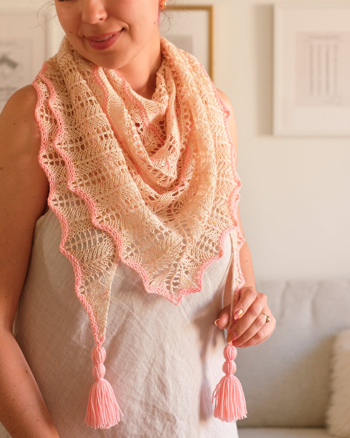 Fiber Circle Pattern- Knit