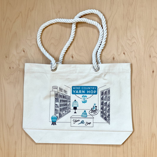 2026 Yarn Hop Tote Bag