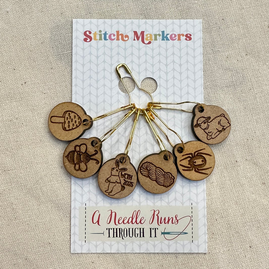 2025 Yarn Hop Stitch Marker Set