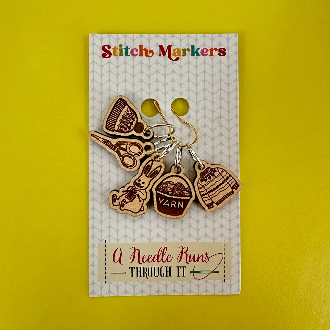 2026 Yarn Hop Stitch Marker Set