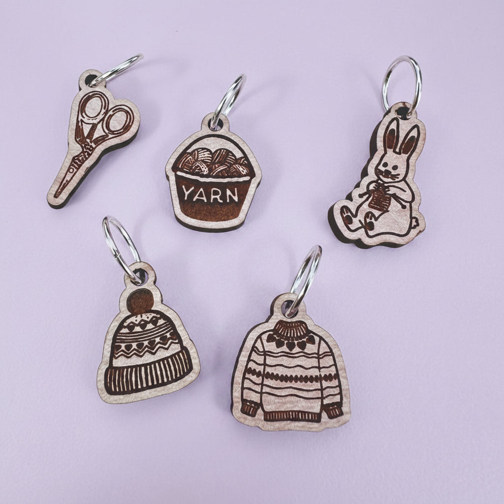 2026 Yarn Hop Stitch Marker Set