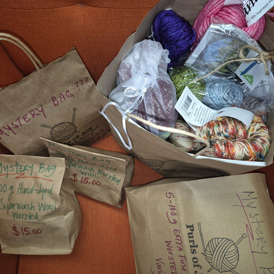 Mystery Bags at Purls of Joy
