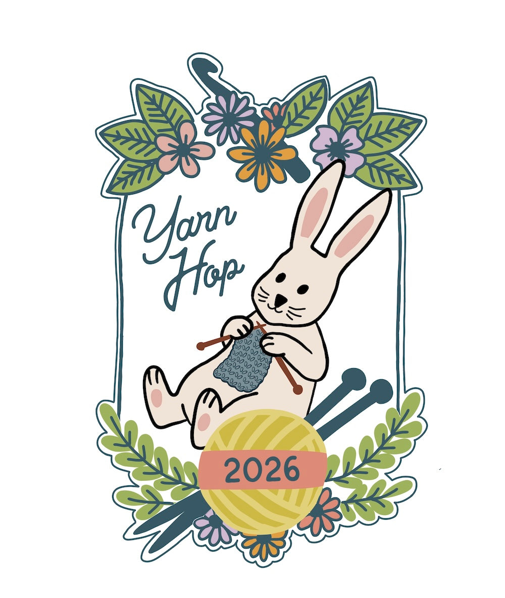 2026 Yarn Hop Sticker