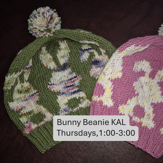 Bunny Beanie KAL at Purls of Joy